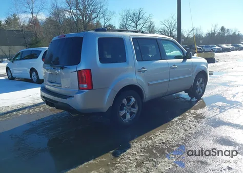 2013 Honda Pilot Ex-L from USA, damaged, VIN 5FNYF4H62DB031291